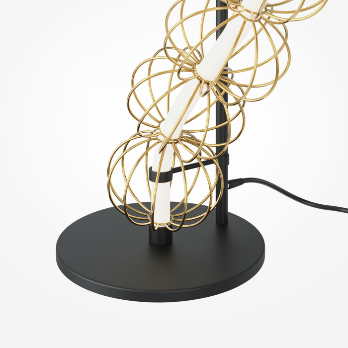 Lampadar Maytoni Golden Cage MOD216FL-L38G3K LED 48W 3000K 3000lm Metal Gold IP20 [4]