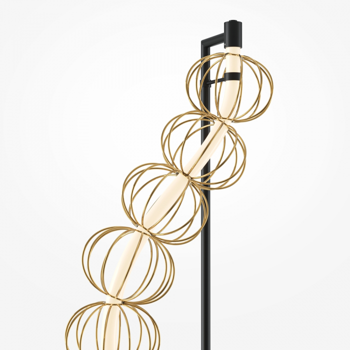 Lampadar Maytoni Golden Cage MOD216FL-L38G3K LED 48W 3000K 3000lm Metal Gold IP20 [3]