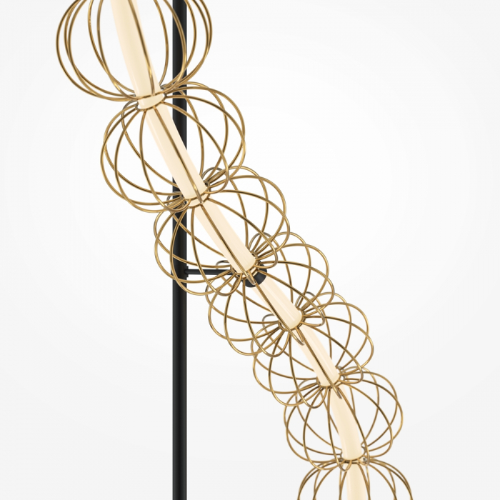 Lampadar Maytoni Golden Cage MOD216FL-L38G3K LED 48W 3000K 3000lm Metal Gold IP20 [2]