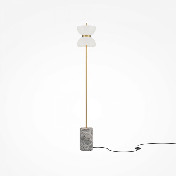 Lampadar Maytoni Kyoto MOD178FL-L11G3K LED 11W 3000K 1300lm Metal Gold and grey IP20 [2]