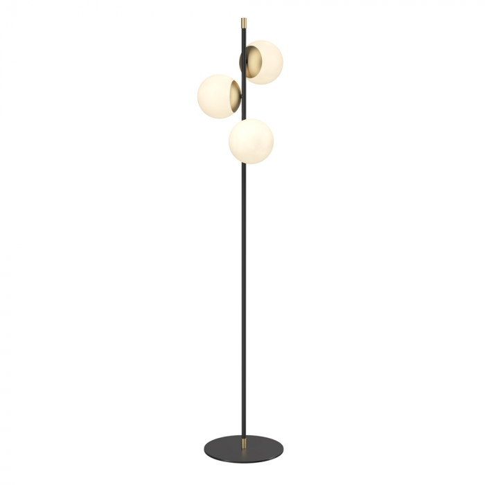 Lampadar Maytoni Nostalgia MOD048FL-03G E14 1x40W -  Metal Black/Gold IP20 [4]
