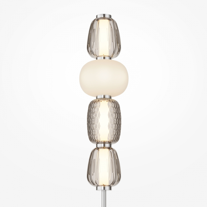 Lampadar Maytoni Pattern MOD267FL-L32CH3K LED 32W 3000K 4500lm Metal/Glass Chrome IP20 [3]