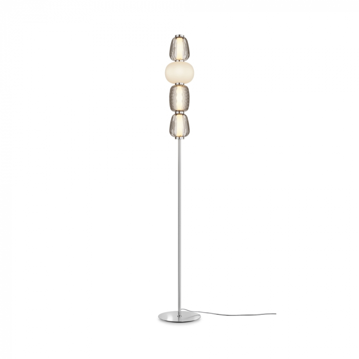 Lampadar Maytoni Pattern MOD267FL-L32CH3K LED 32W 3000K 4500lm Metal/Glass Chrome IP20 [5]