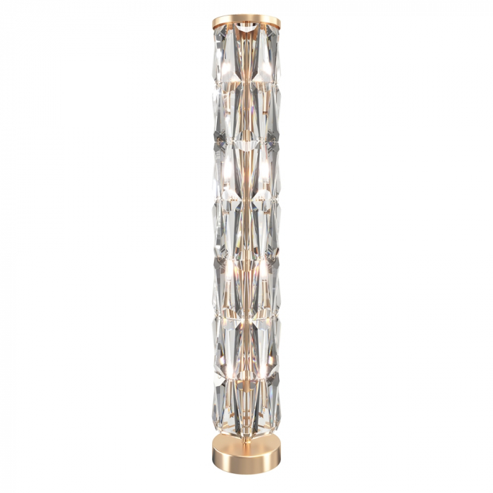 Lampadar Maytoni Puntes MOD043FL-08G E14 8x60W -  Metal/Glass Gold IP20 [4]