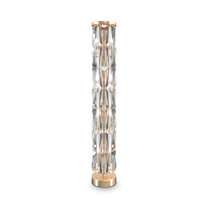 Lampadar Maytoni Puntes MOD043FL-08G E14 8x60W -  Metal/Glass Gold IP20 [5]