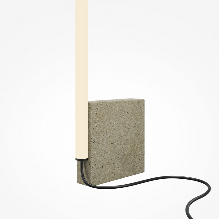 Lampadar Maytoni Solid MOD277FL-L24GR3K LED 24W 3000K 2350lm Concrete Grey IP20 [4]