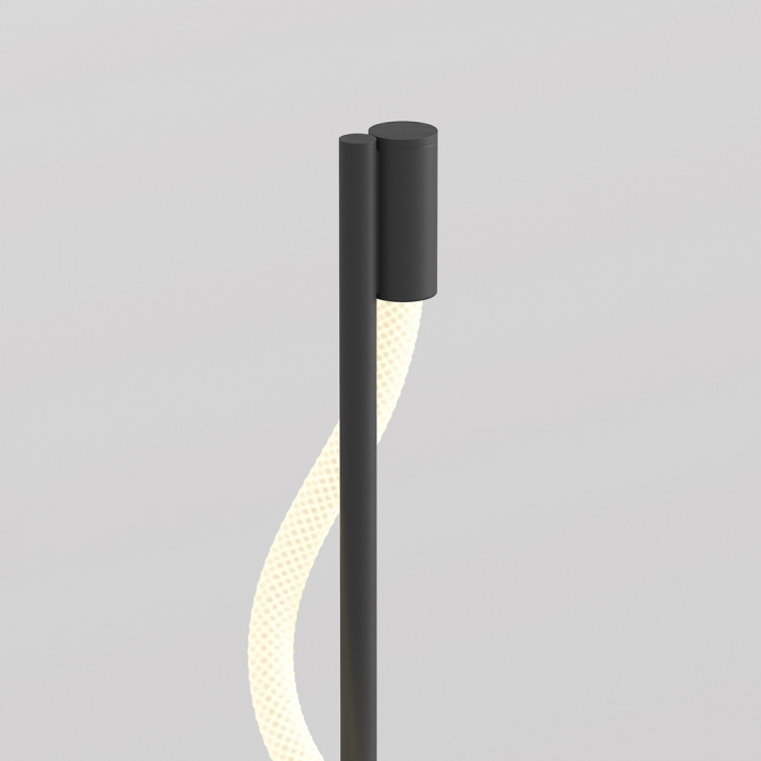 Lampadar Maytoni Tau MOD166FL-L15B3K LED 15W 3000K 450lm Aluminiu Black IP20 [2]