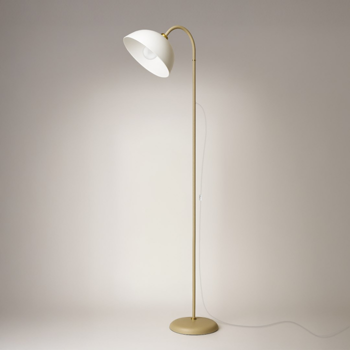 Lampadar Milagro Zack E27 1x E27 max 15W   230V Cashmere Metal & Plastic IP20 [7]