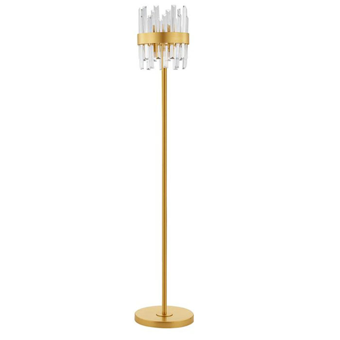 Lampadar Nova Luce Crown, alama, cristal, 10xG9, H.150 cm, 9695123 [1]