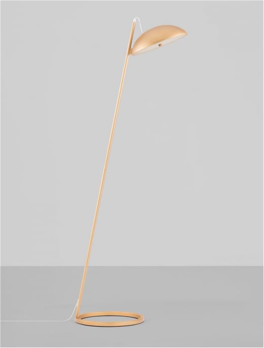 Lampadar Nova Luce FLUTE 9006099 LED 30W 3000K 1958lm Sandy Gold Aluminium  Dimmable IP20 [3]