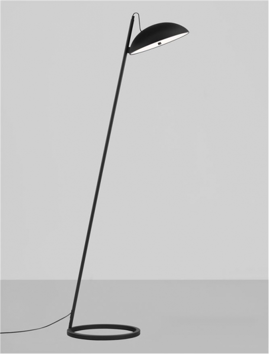 Lampadar Nova Luce FLUTE 9006100 LED 30W 3000K 1958lm Sandy Black Aluminium Dimmable IP20 [3]