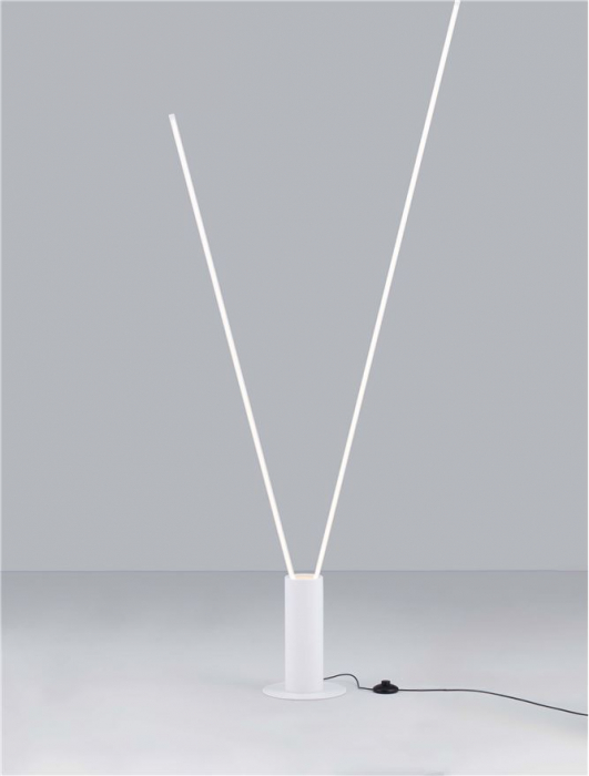 Lampadar Nova Luce KIMOLIA 9088144 Matt White Aluminium LED 49W 3492lm 3000K IP20 [4]