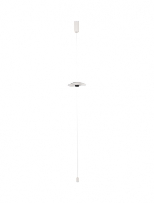 Lampadar Nova Luce OLEA 9580695 Triac Dimmable Sandy White Aluminium LED 16W 540lm 3000K IP20 [1]