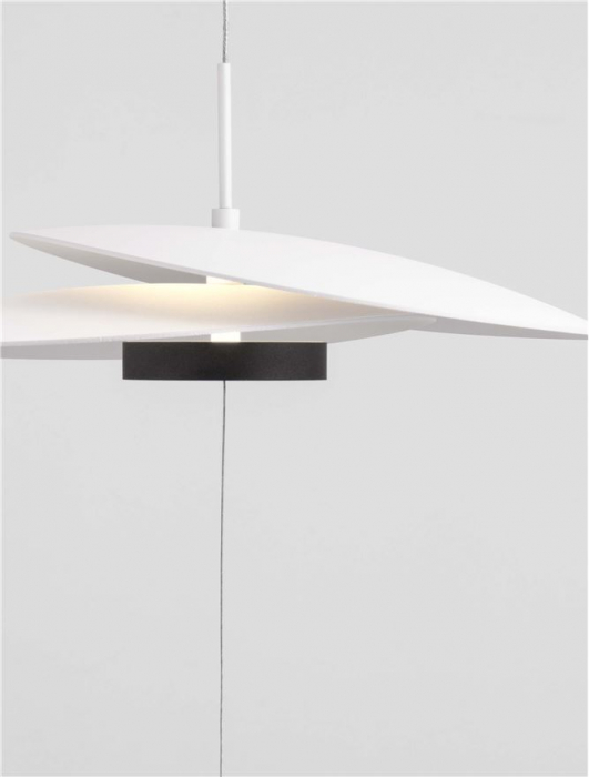 Lampadar Nova Luce OLEA 9580695 Triac Dimmable Sandy White Aluminium LED 16W 540lm 3000K IP20 [6]