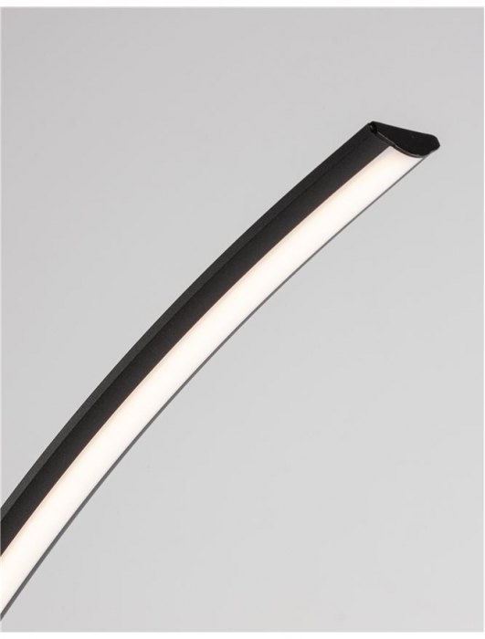 Lampadar Nova Luce PREMIUM LED 30W 1580lm 3000K  Sandy Black Aluminium& Acrylic IP20 [6]