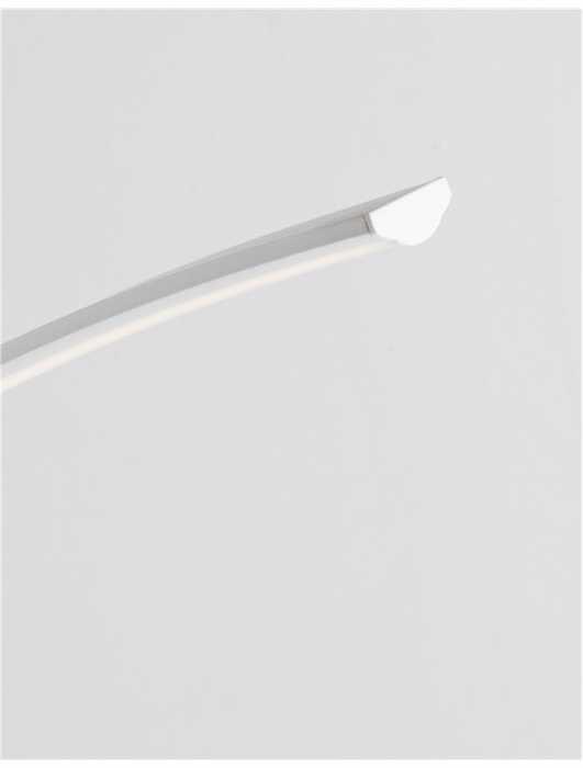Lampadar Nova Luce PREMIUM LED 30W 1580lm 3000K Sandy White Aluminium& Acrylic IP20 [3]
