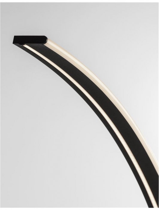 Lampadar Nova Luce PREMIUM LED 40W 2120lm 3000K Sandy Black Aluminium& Acrylic IP20 [4]