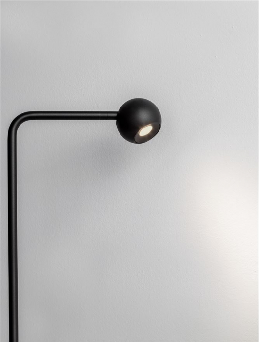 Lampadar Nova Luce SFERA 9540254 Sandy Black Aluminium & Steel LED 6W 576lm 3000K IP20 [6]