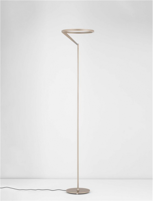 Lampadar Nova Luce TILIA 9088142 Touch Dimmable Moca Coffee Aluminium LED 26W 1149lm 3000K IP20 [3]