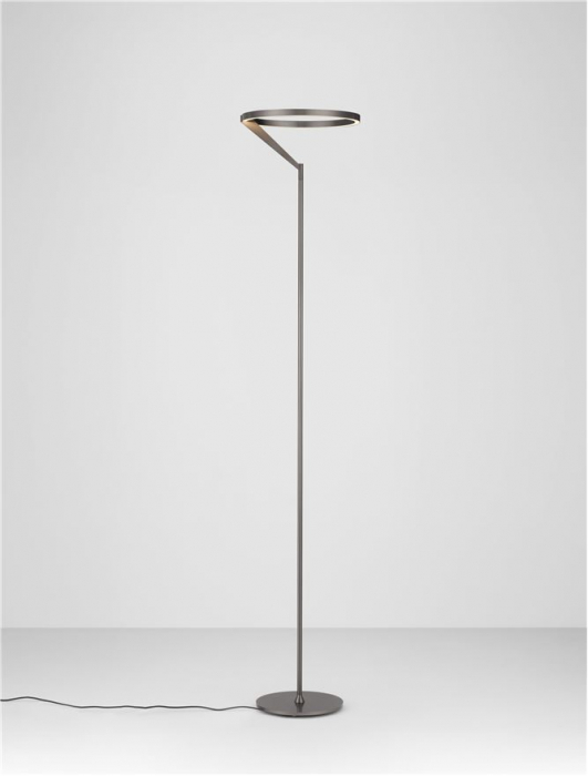 Lampadar Nova Luce TILIA 9088143 Touch Dimmable Foggy Nickel Aluminium LED 26W 1149lm 3000K IP20 [4]