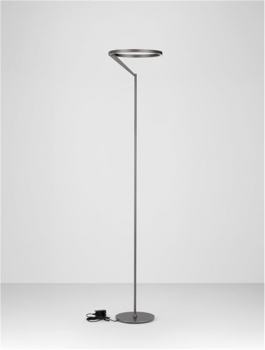 Lampadar Nova Luce TILIA 9088143 Touch Dimmable Foggy Nickel Aluminium LED 26W 1149lm 3000K IP20 [3]