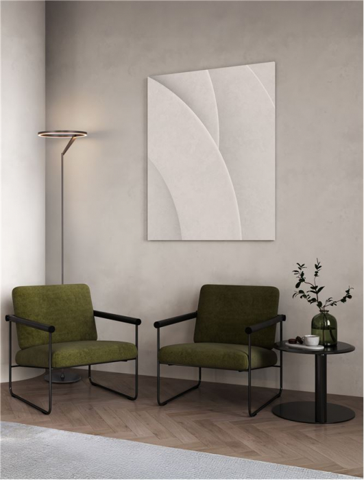 Lampadar Nova Luce TILIA 9088143 Touch Dimmable Foggy Nickel Aluminium LED 26W 1149lm 3000K IP20 [2]