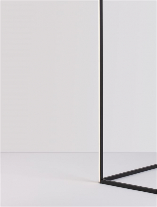 Lampadar Nova Luce V-LINE LED 18W 1700lm 3000K Sandy Black Aluminium& Acrylic IP20 [7]