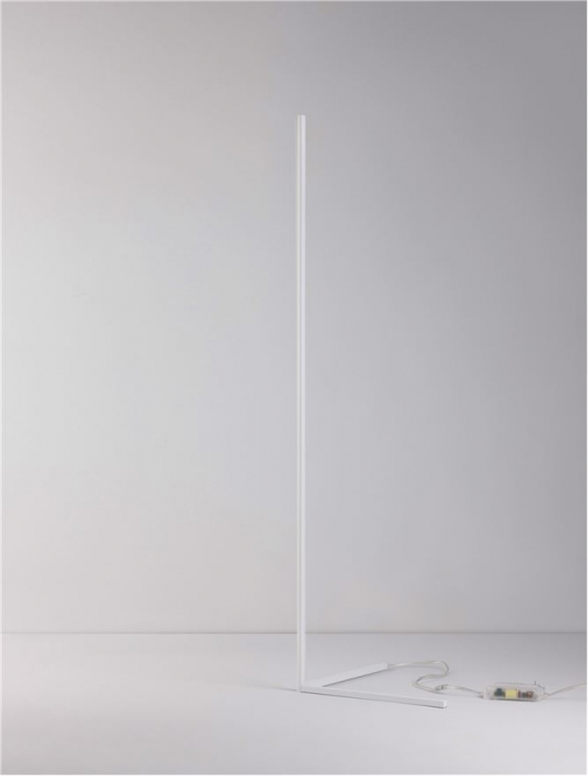 Lampadar Nova Luce V-LINE LED 18W 1700lm 3000K Sandy White Aluminium& Acrylic IP20 [2]