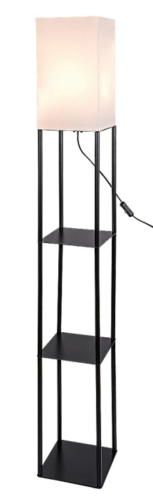 Lampadar Rabalux Bronn E27 1x MAX 40W  metal textil negru IP20 [2]