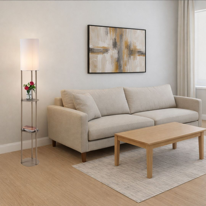 Lampadar Rabalux Bronn E27 E27 1x MAX 40W metal gray beige stil modern, IP20 74107 [7]