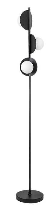 Lampadar Rabalux Jules G9 3x MAX 5W  metal sticlă negru IP20 [2]