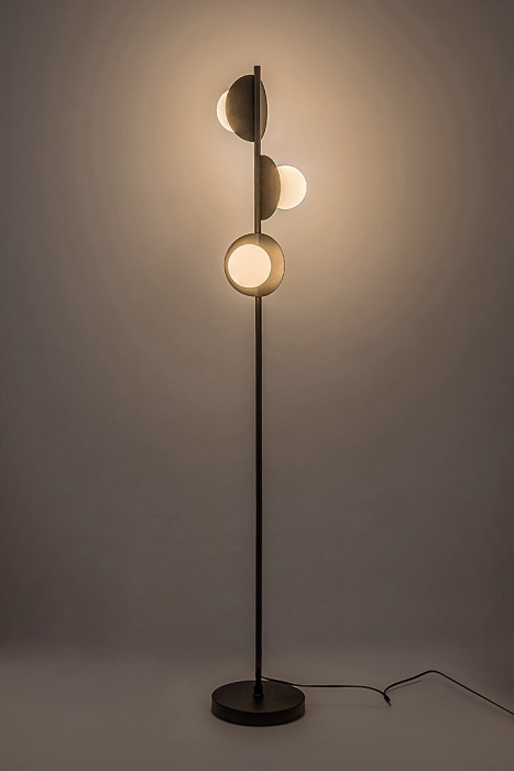Lampadar Rabalux Jules G9 G9 3x MAX 5W metal black stil industrial, IP20 74223 [3]