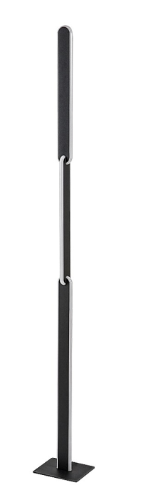 Lampadar Rabalux Sindri LED 33W 1800lm 3000K, 3500K, 4000K metal black stil modern, IP20 74195 [3]