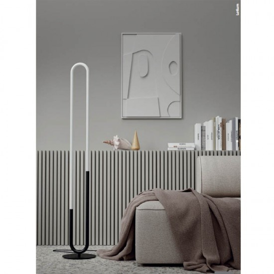 Lampadar Redo LATIUM SMD LED 20W 1420lm 3000K Metal Sand Black Nedimabil IP20 [3]