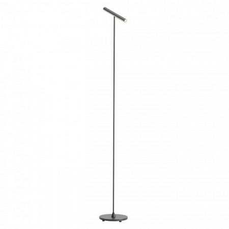 Lampadar Redo Praxi, negru/foggy nickel, LED, 8W, 389 lumeni, alb cald 3000K, H.145 cm, 01-3720 [1]