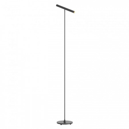 Lampadar Redo Praxi, negru mat, LED, 8W, 389 lumeni, alb cald 3000K, H.145 cm, 01-3714 [1]
