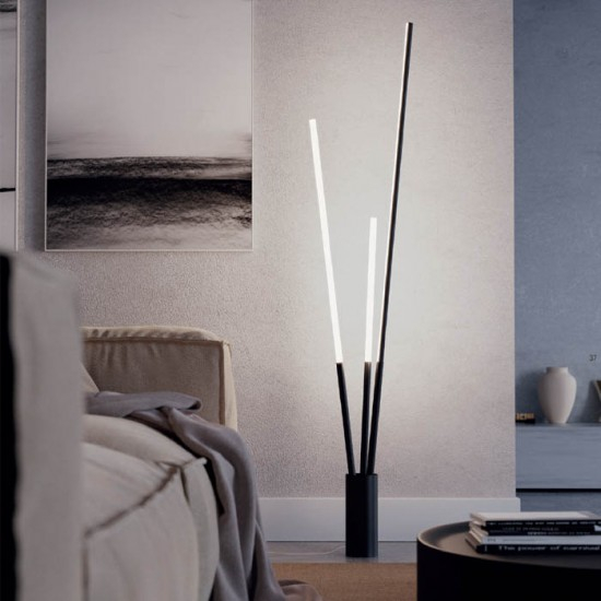 Lampadar Smarter Herald, negru mat, LED CCT, 36W, 2280 lumeni, 3000K/4000K, H.164 cm, 01-3978 [2]