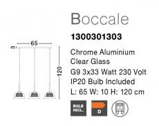 Lustra BOCCALE Nova Luce 1300301303 3xG9 IP20 Chrome [3]