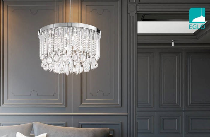 Lustra EGLO CALAONDA 93425, G9 7x33W, Crom/Cristal [2]