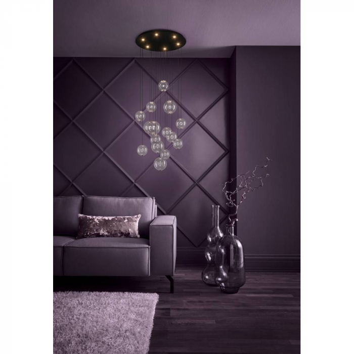Candelabru EGLO ESPARDELLO 390333, 6X5,4W, 3000K, Oțel, Negru [3]