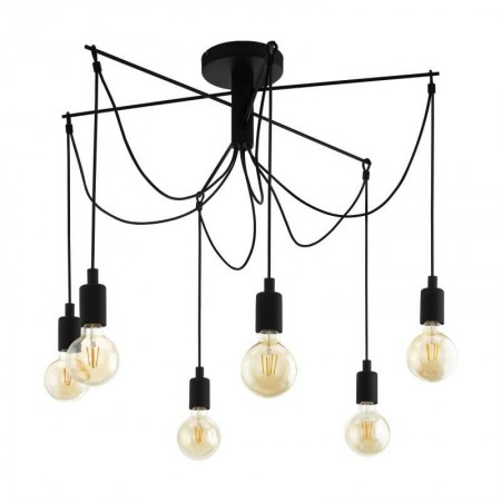 Lustra Eglo Musara, negru mat, 6XE27, 98679 [1]