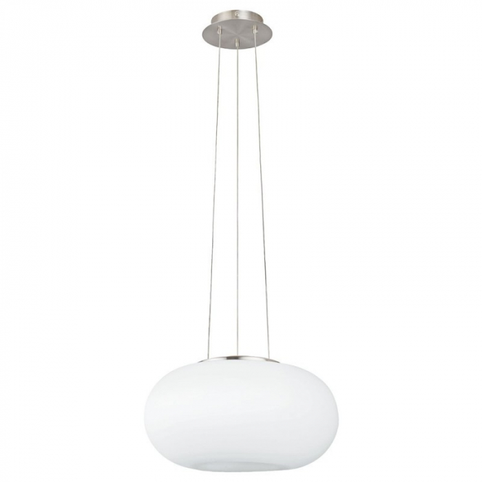 Lustra EGLO Optica, 2xE27 2x60W, Otel, Nichel Mat - 86814 [2]