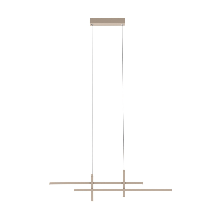 Lustra EGLO Trepiliano 901887 LED 20W 3000K 2500lm 220-240V,50/60Hz L 1100mm x l 70mm x H 1200mm aluminiu/otel sandy plastic alb IP20 [3]