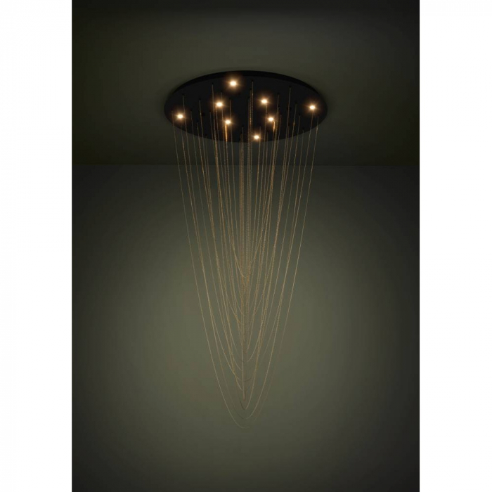 Candelabru EGLO TREPUCO 390355, 8X5,4W, 3000K, Oțel, Negru [2]