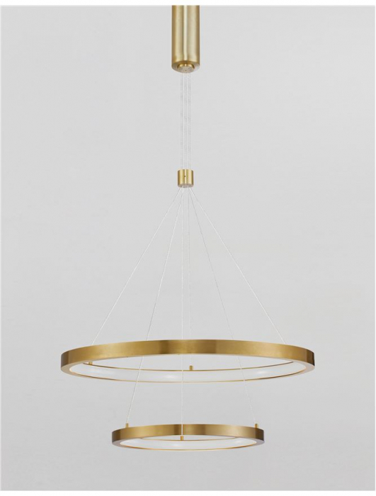 Lustra EMPATIA Nova Luce 9172860 LED 60 W , 4200 lm, 3000K IP20 Brass Gold [3]