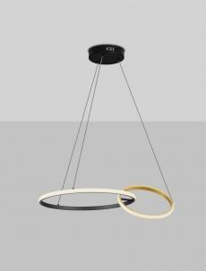 Lustra Nova Luce IMAR 9001108 Triac Dimmable Sandy Black & Gold Steel & Aluminium LED 36W 1620lm 3200K IP20 [3]