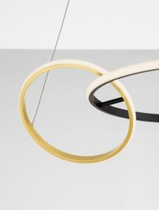 Lustra Nova Luce IMAR 9001108 Triac Dimmable Sandy Black & Gold Steel & Aluminium LED 36W 1620lm 3200K IP20 [4]