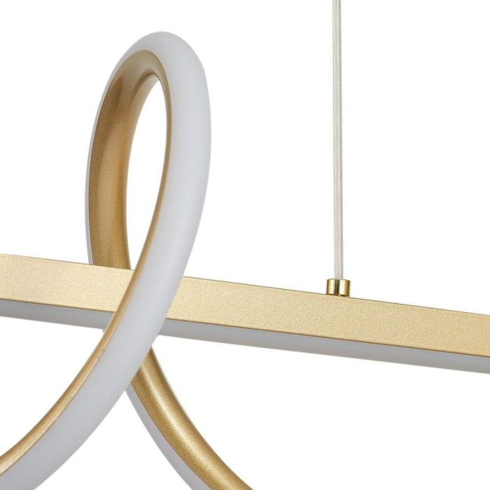 Lustra led aurie LEON 75W 3800LM CCT 2700K-6500K [3]