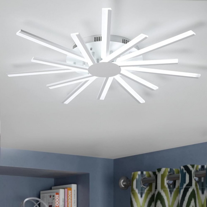 LUSTRA LED SUN 86W 3000K 4000K 6500K 7100 LM 500X500X80MM [3]