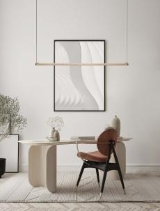 Lustra Nova Luce LIOS 9088111 Champaign Gold Auminium Matt Black Base LED 28W 723lm 3000K IP20 [2]